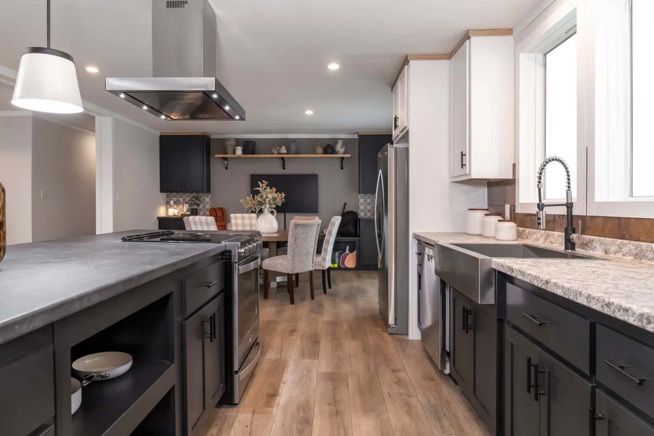 Bourbon kitchen home features