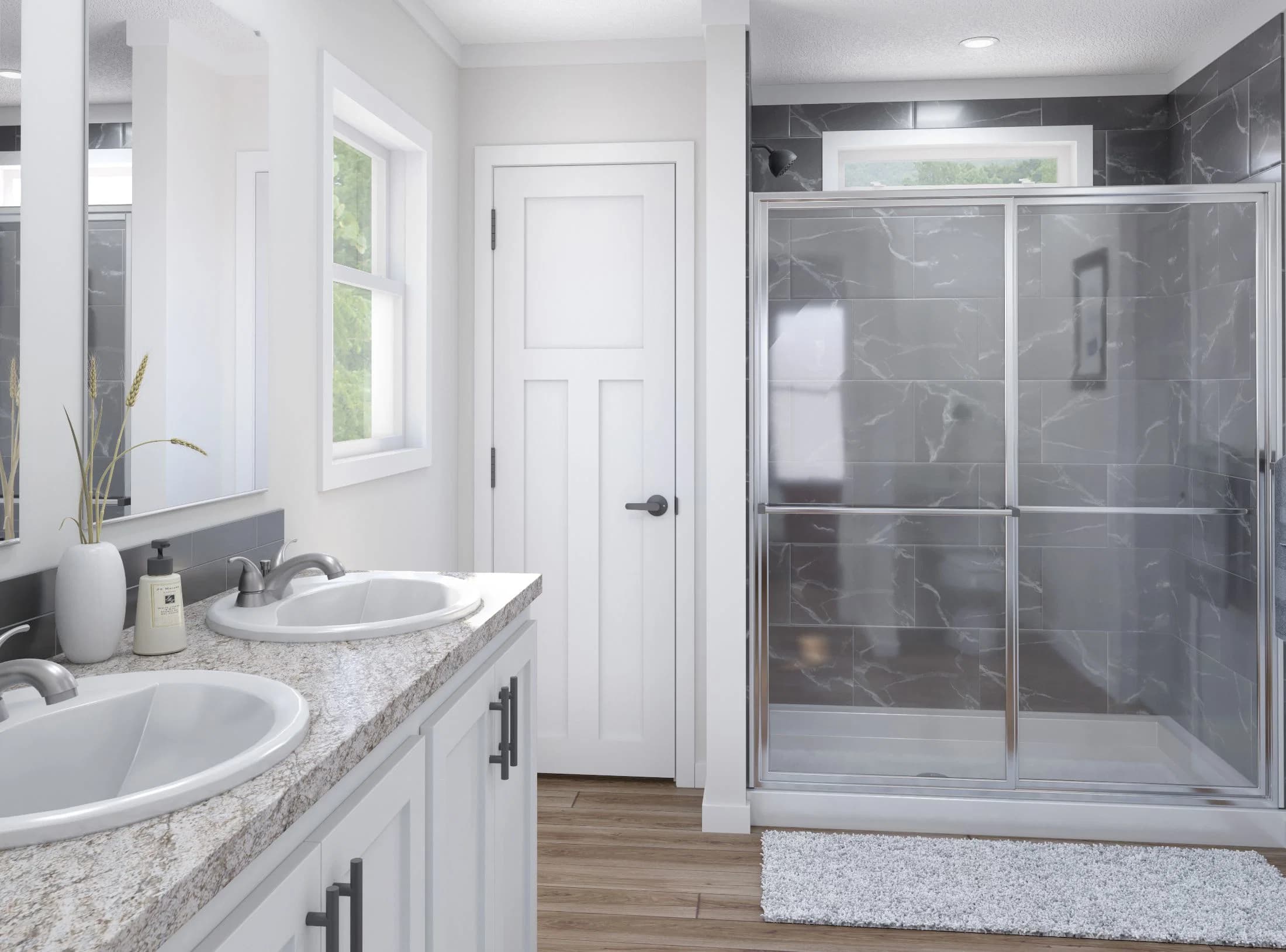 Prairie dune 8853 bathroom home features