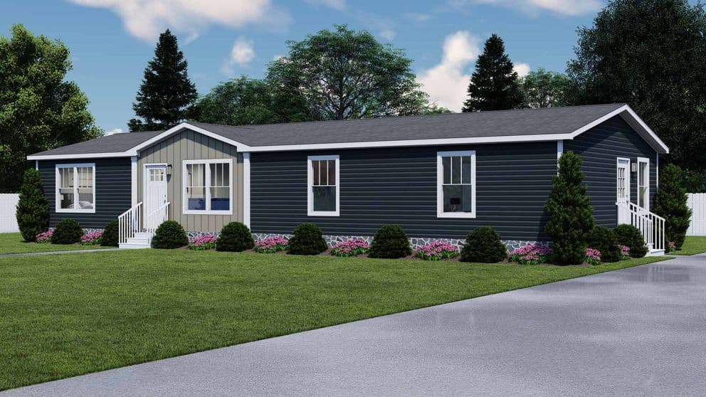 Rocket man hero, elevation, and exterior home features