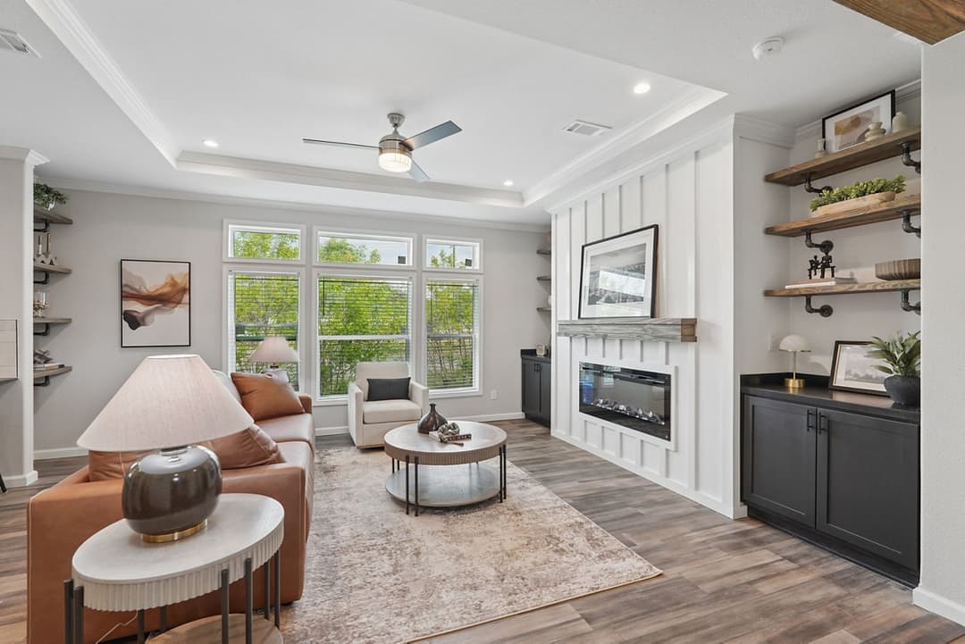 The haven interior and hero home features