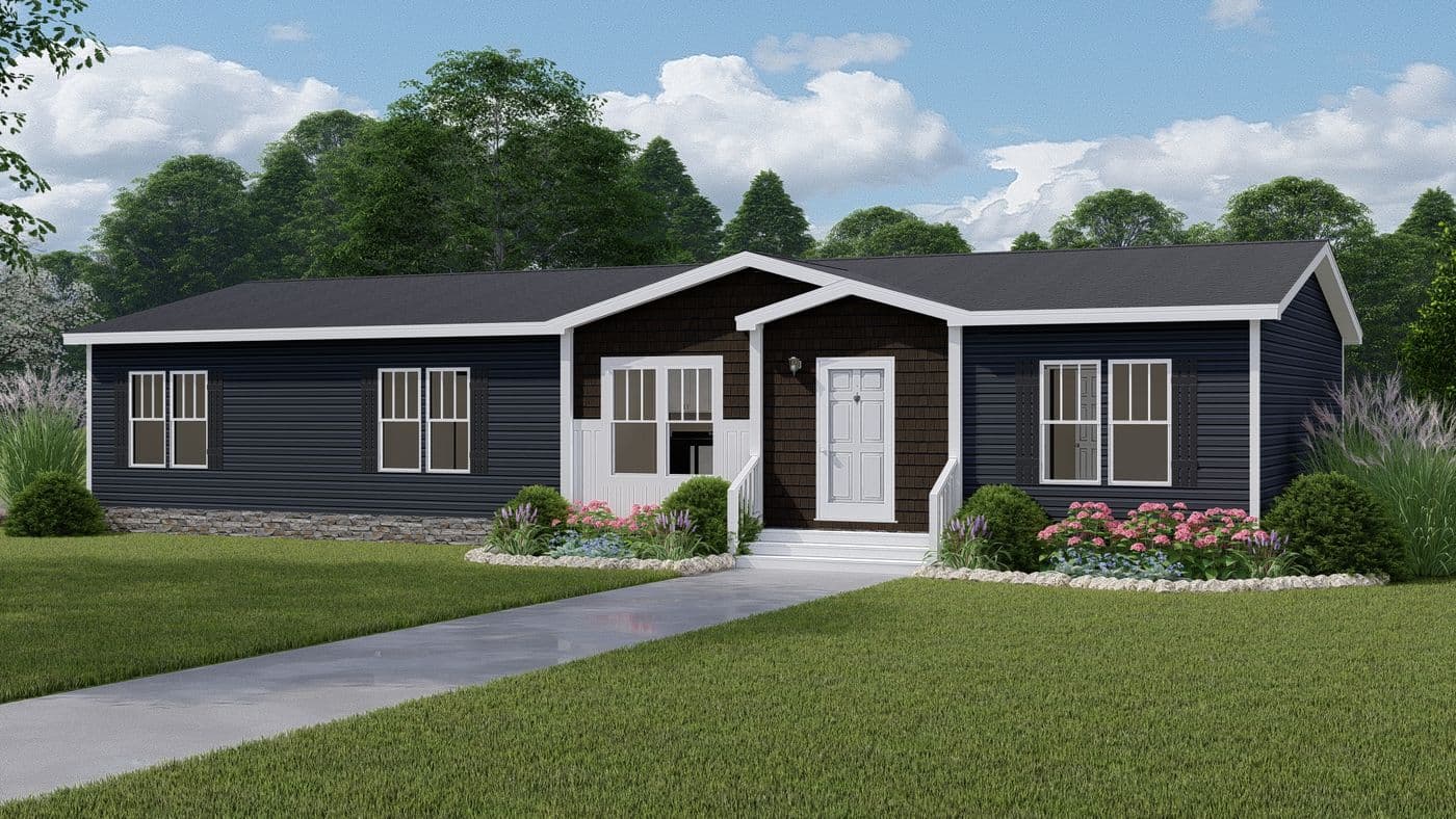 Boujee 2 elevation, exterior, and hero home features