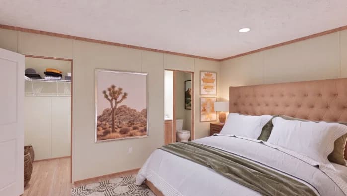 Lewis bedroom home features