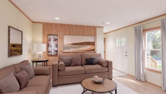 Lewis interior home features
