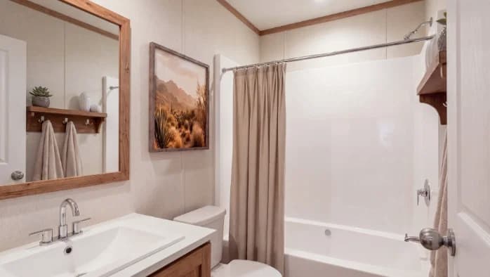Lewis bathroom home features