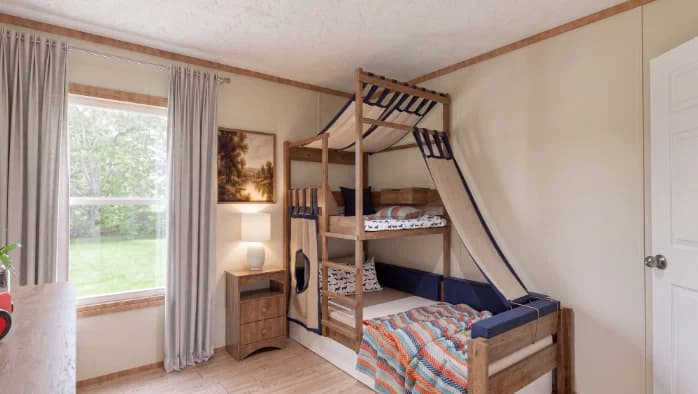 Sevier bedroom home features