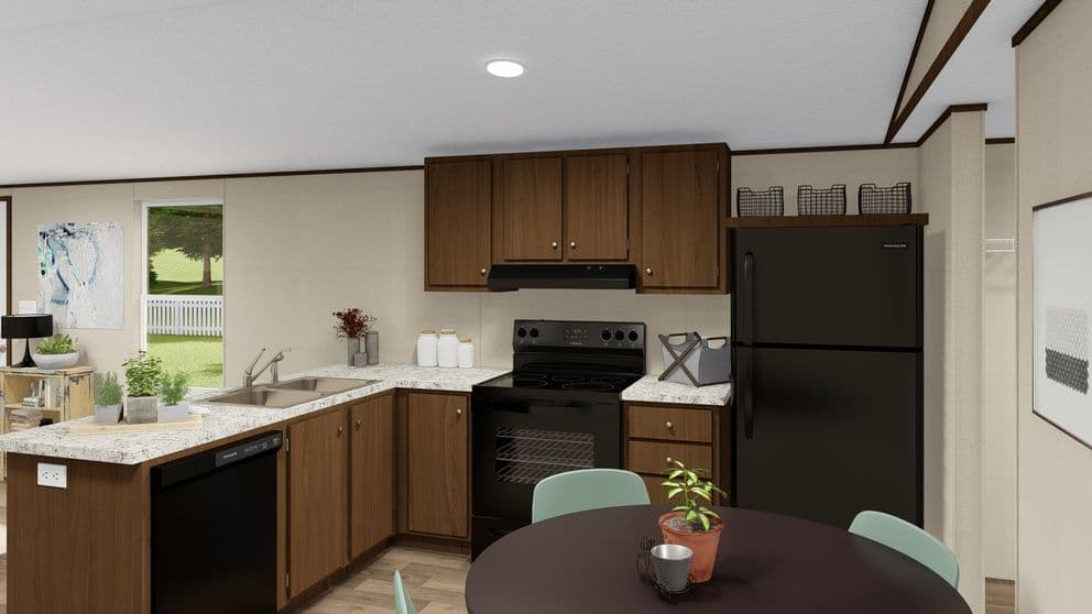 The bliss lot #25 kitchen home features