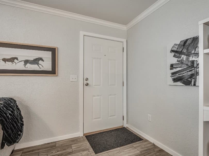 The mason lot #9 interior home features