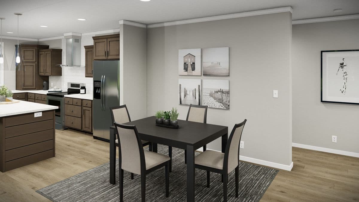 The huxton ii interior home features