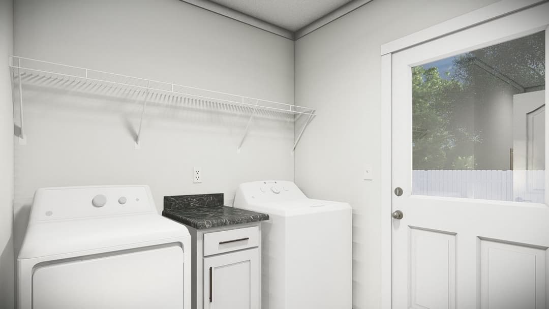 The parker interior home features