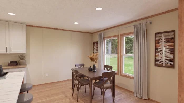 Cook interior home features