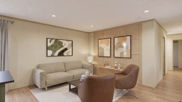 Clark interior home features