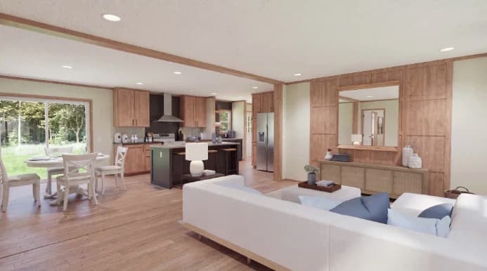 Snowcap interior home features