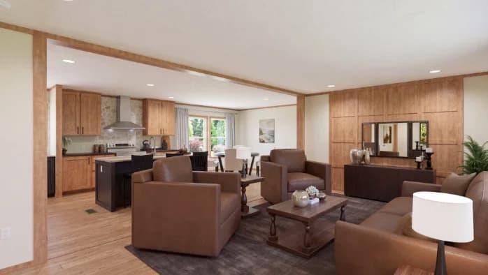 Crockett interior home features