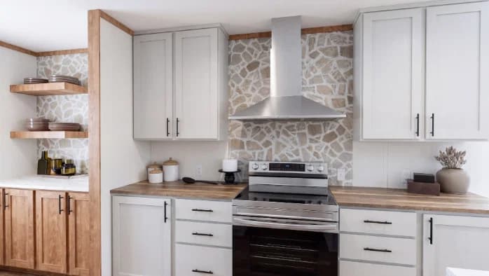 Cook kitchen home features