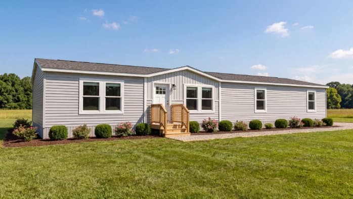 Crockett hero, elevation, and exterior home features