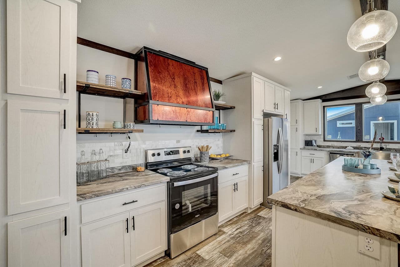 The saint kitchen home features