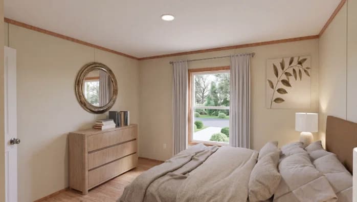 Crockett bedroom home features