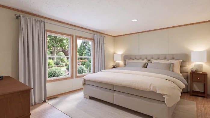Crockett bedroom home features