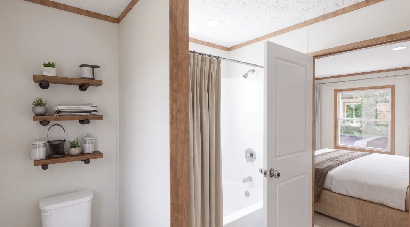 Expedition bathroom home features