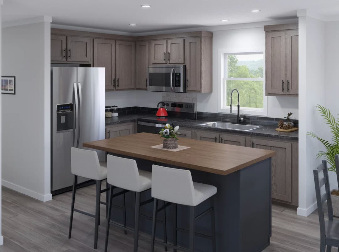 Prairie dune 8432p kitchen home features