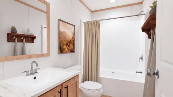 Cook bathroom home features