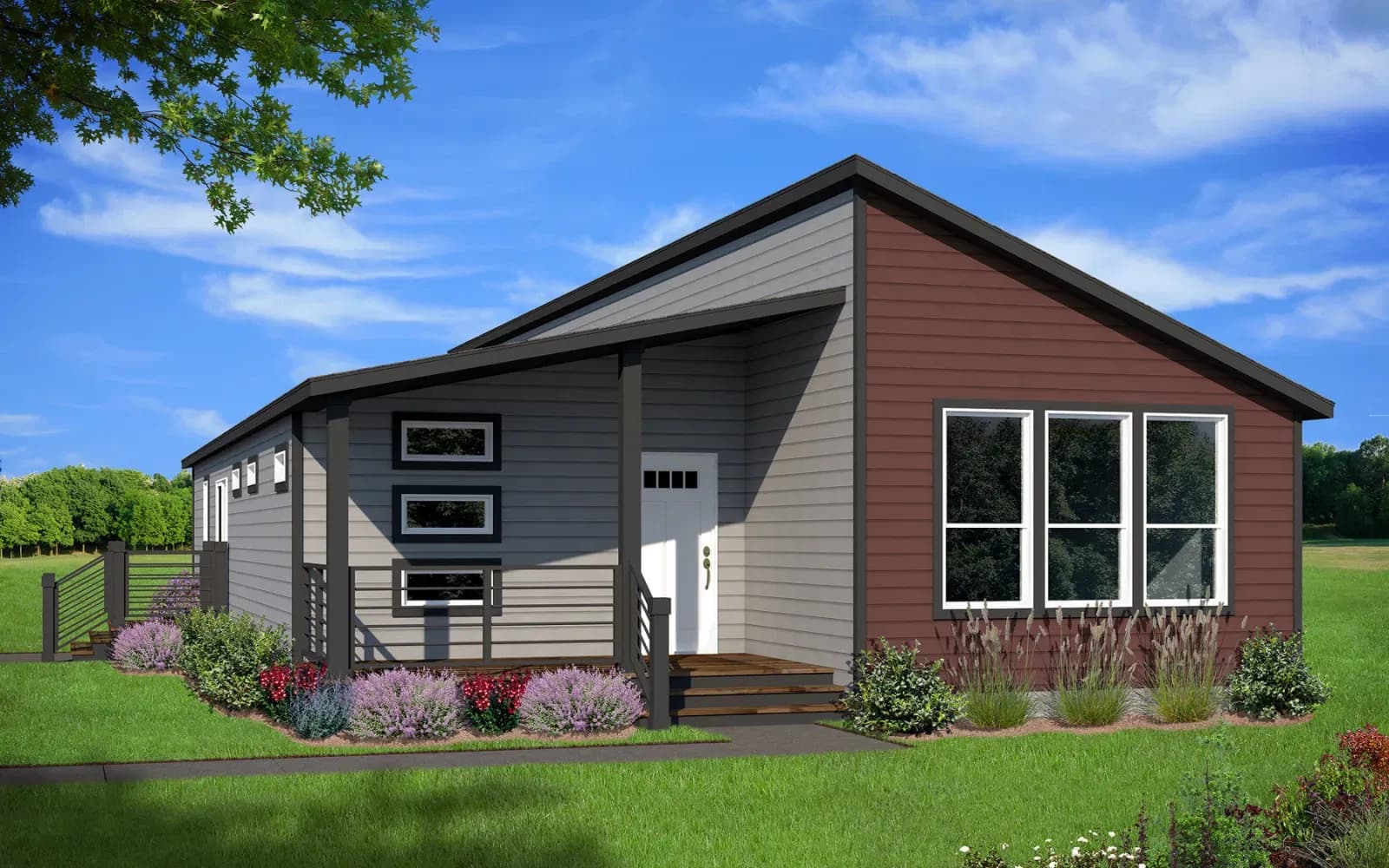 Genesis hero, elevation, and exterior home features