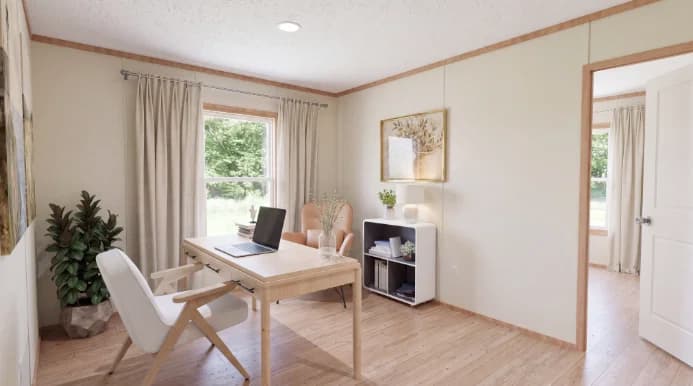 Snowcap bedroom home features