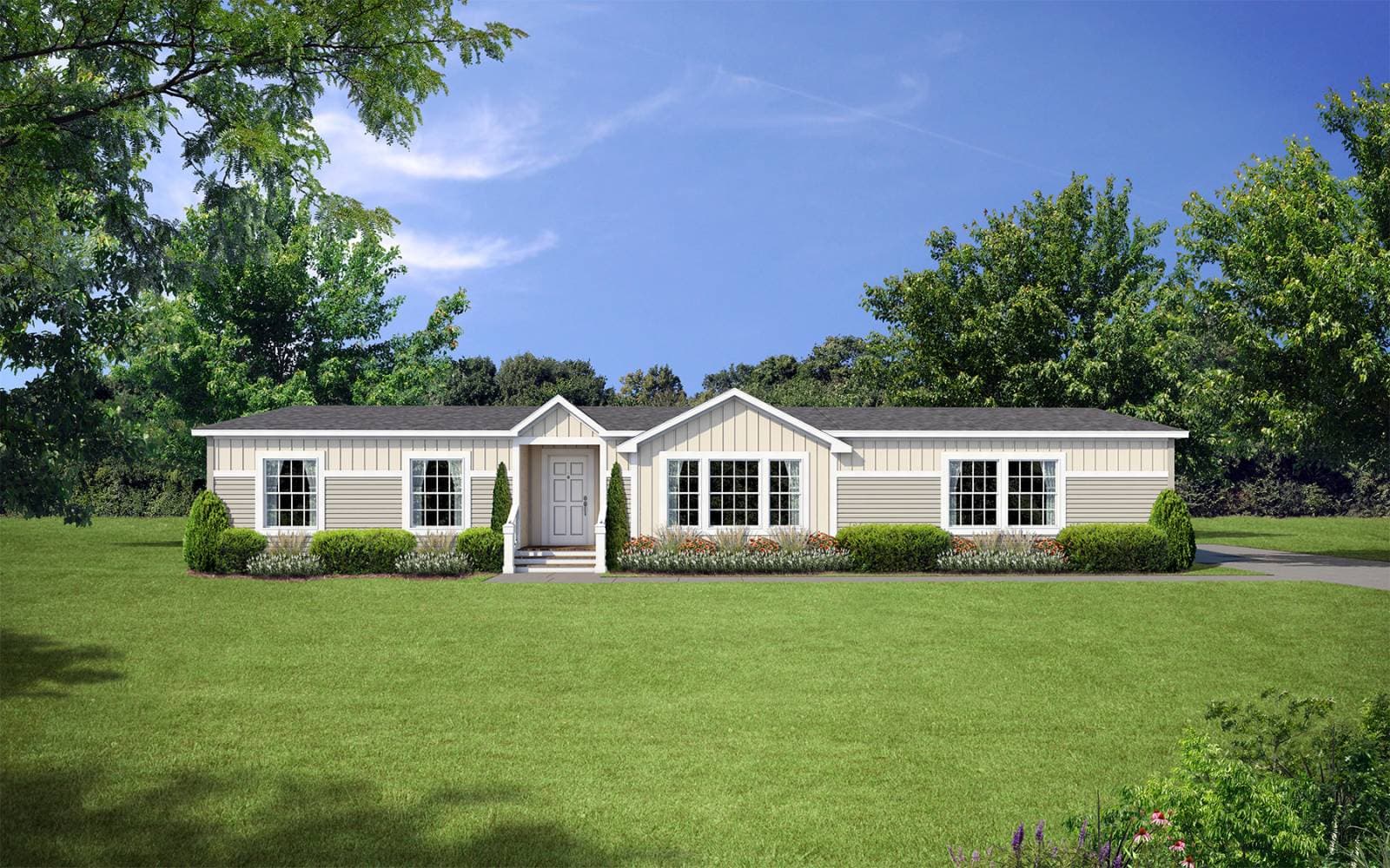 Innovation 3268r hero, elevation, and exterior home features