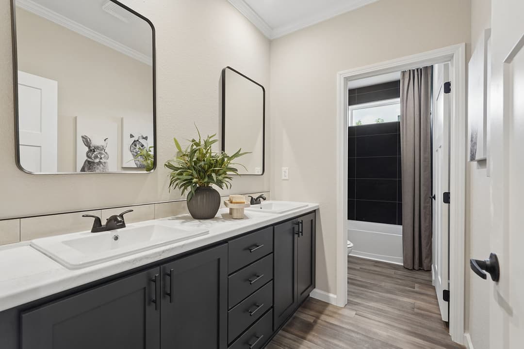 The haven bathroom home features