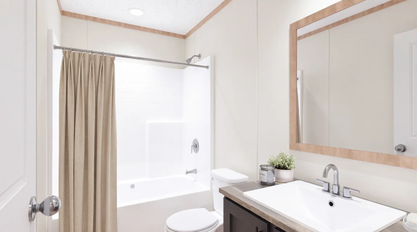 Expedition bathroom home features