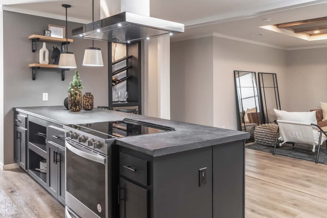 Bourbon lot #27 kitchen home features