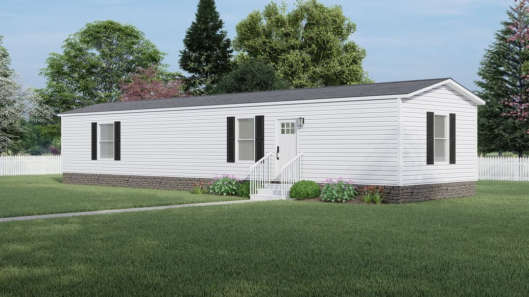 Lewis hero, elevation, and exterior home features