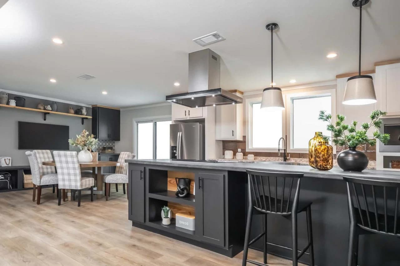 Bourbon kitchen home features