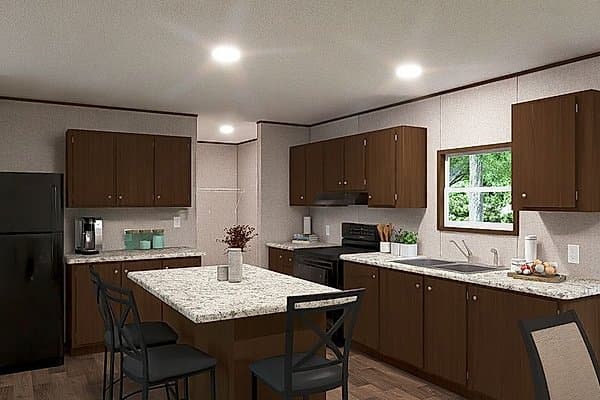Red lot #23  kitchen home features