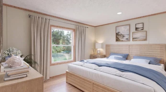 Snowcap bedroom home features