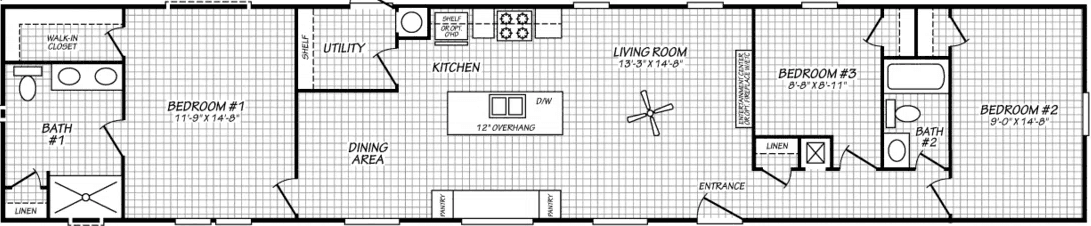 Valu maxx premier 16763a floor plan home features