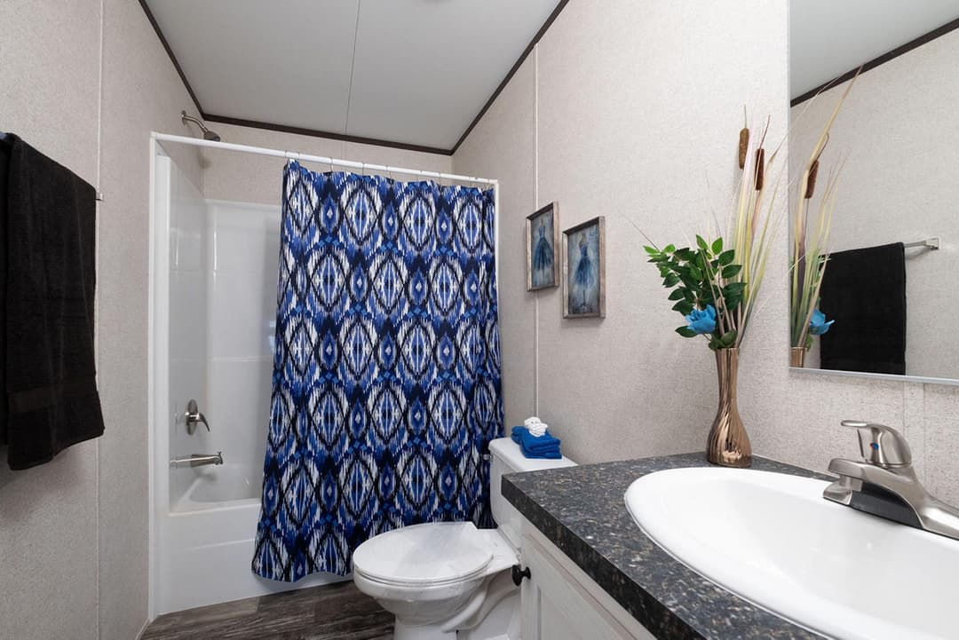 The kaylynn lot #5 bathroom home features