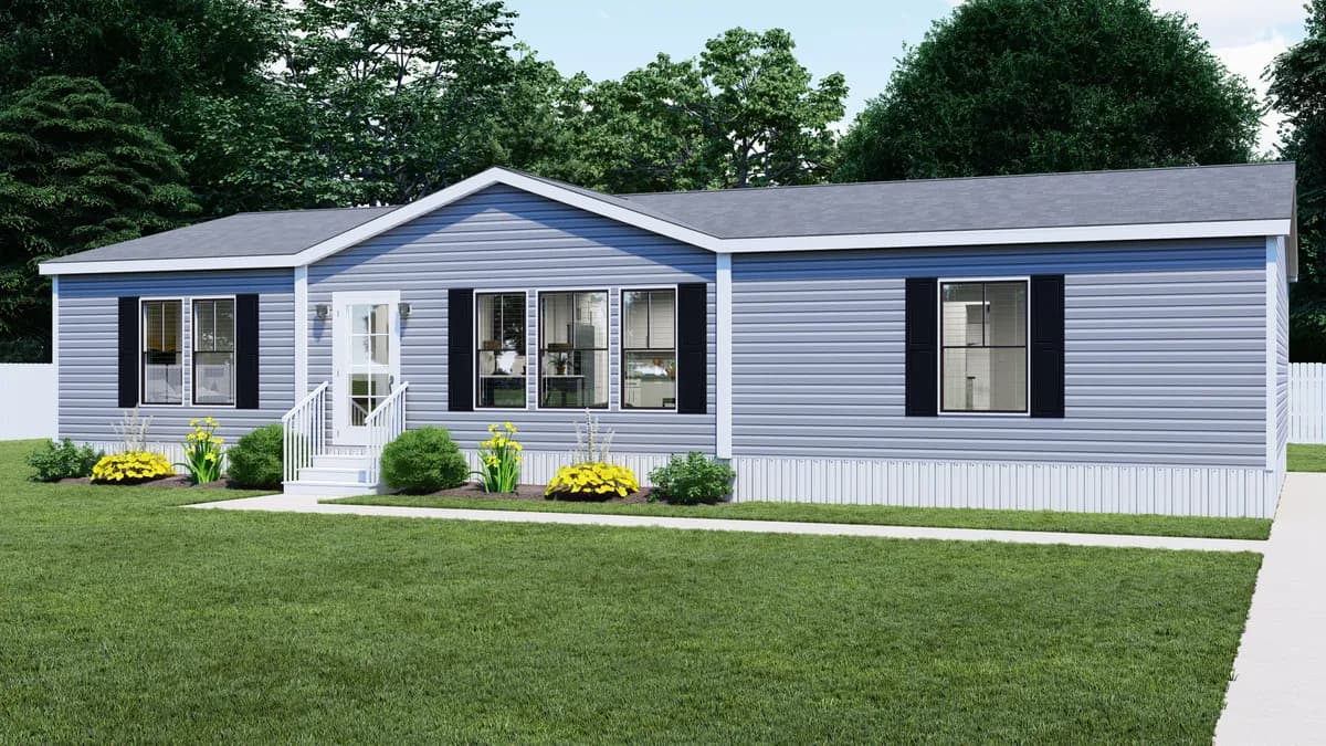 The parker hero, elevation, and exterior home features