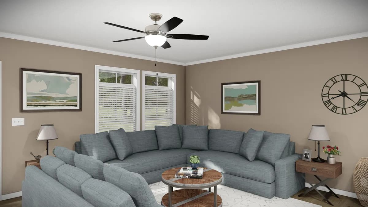 The bandon interior home features