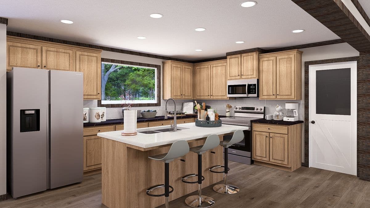 The jackson kitchen home features