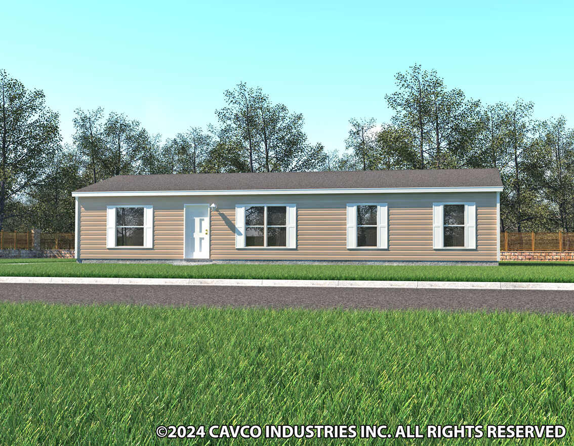 Canyon lake multi-wide 28523t exterior, elevation, and hero home features