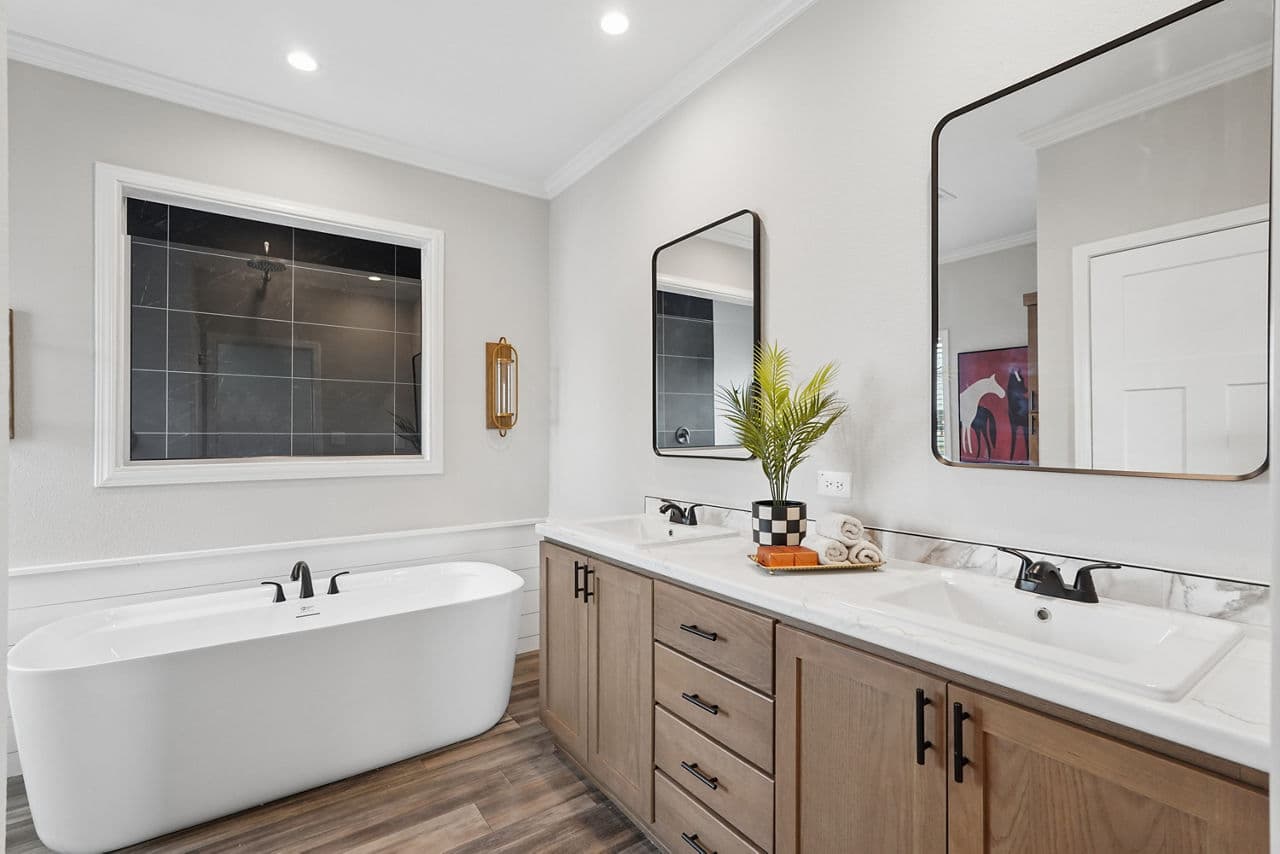 The haven bathroom home features