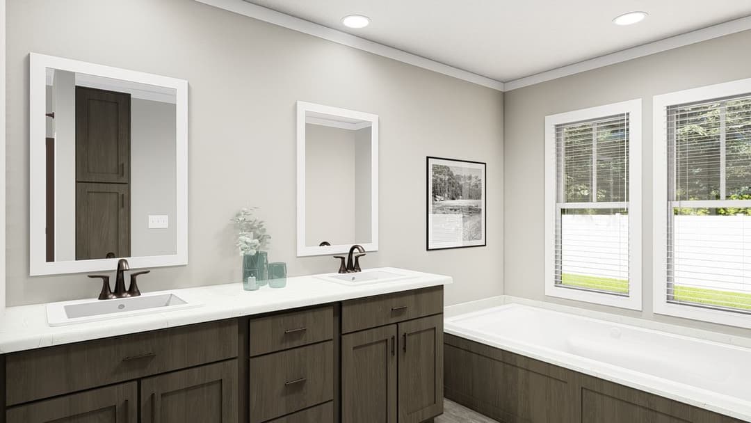 The alexander bathroom home features
