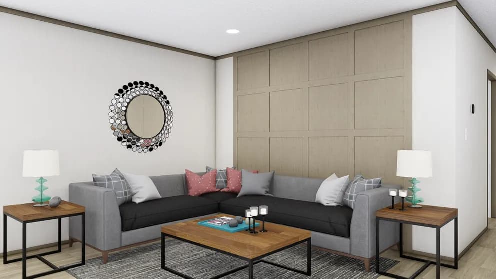Clark interior home features