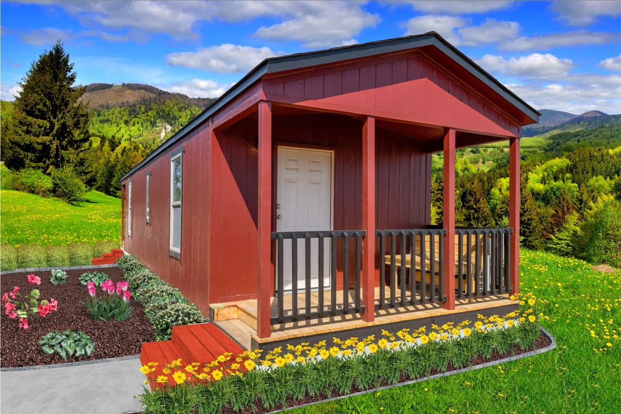 Select s-1234-32a hero, elevation, and exterior home features