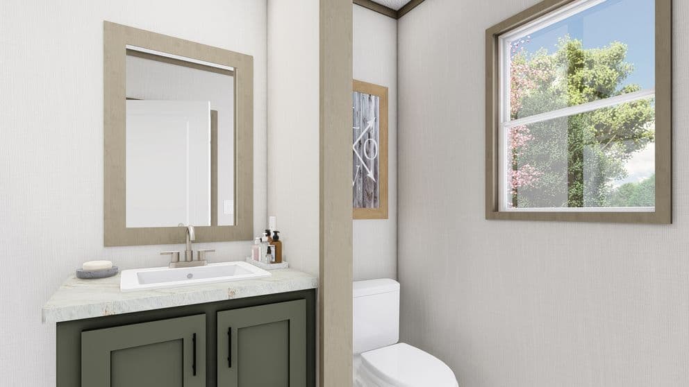 Lewis bathroom home features