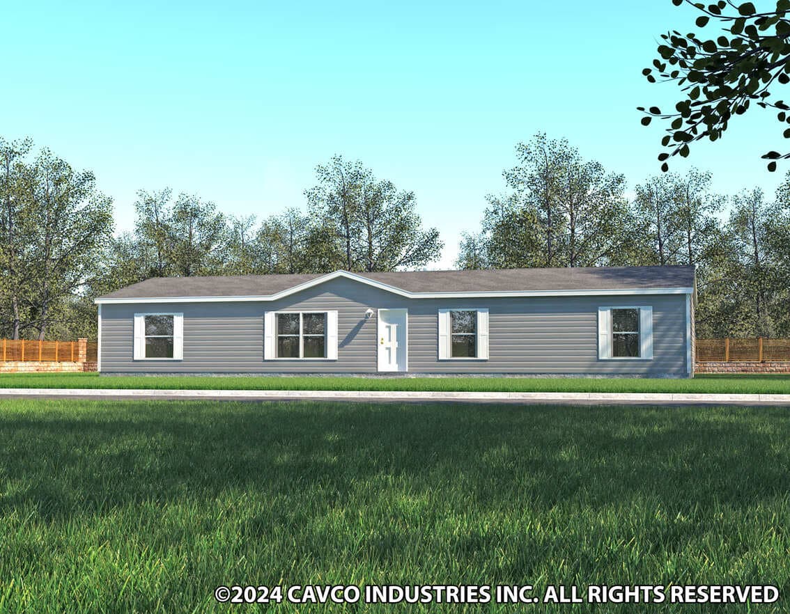 Canyon lake multi-wide 28664t elevation, exterior, and hero home features