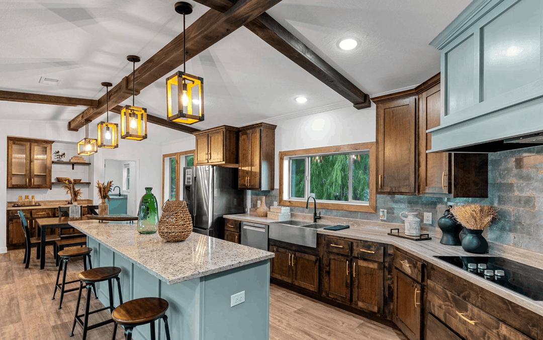 Pri3284-2010 "the bostick" kitchen home features