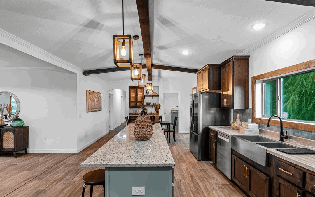 Pri3284-2010 "the bostick" kitchen home features