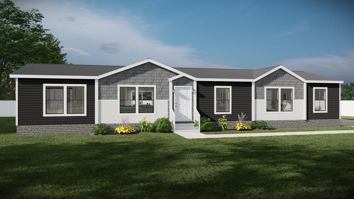 The revere hero, elevation, and exterior home features
